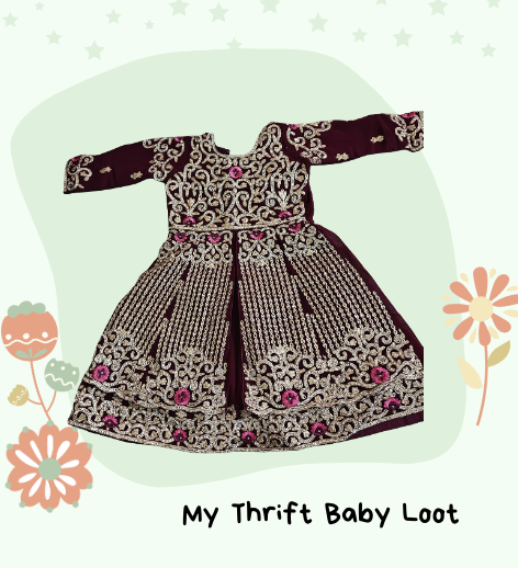 Preloved ethnic wedding wear (12-18 months)